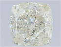 Natural Diamond 2.02 Carats, Cushion with  Cut, L Color, VS2 Clarity and Certified by GIA