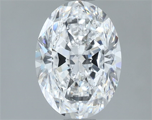Foto Diamante Natural 1.81 quilates, Ovalado , Color D, claridad VVS1 y certificado GIA de