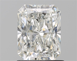 Foto Diamante Natural 1.21 quilates, Radiante , Color H, claridad SI2 y certificado GIA de