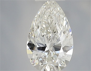 Foto Diamante Natural 0.32 quilates, De pera , Color G, claridad SI1 y certificado IGI de