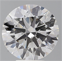 Lab Grown Diamond 6.03 Carats, Round with Ideal Cut, F Color, VVS2 Clarity and Certified by IGI