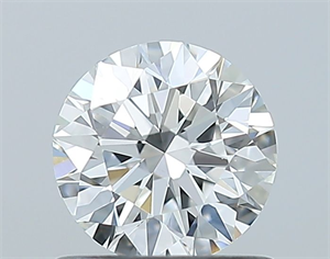 Foto Diamante Natural 0.72 quilates, Redondo , Color D, claridad VS1 y certificado GIA de