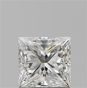 Picture of Natural Diamond 1.01 Carats, Princess with  Cut, G Color, VS1 Clarity and Certified by GIA