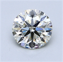 1.20 Carats, Round Diamond with Excellent Cut, H Color, VS2 Clarity and Certified by EGL
