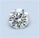 0.71 quilates, Redondo Diamante , Color G, claridad VS2 y certificado por EGL INT 