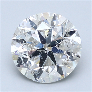 Picture of 2.17 Carats, Round Diamond with Excellent Cut, E Color, SI2 Clarity and Certified by EGL