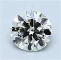 1.50 Carats, Round Diamond with Excellent Cut, G Color, VVS2 Clarity and Certified by EGL