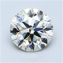 1.50 quilates, Redondo Diamante , Color H, claridad VS1 y certificado por EGL INT 