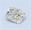 0.82 quilates, Del cojín Diamante , Color G, claridad VS2 y certificado por EGL INT 