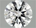 Lab Grown Diamond 1.47 Carats, Round with Ideal Cut, E Color, VS1 Clarity and Certified by IGI