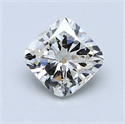 1.00 quilates, Del cojín Diamante , Color F, claridad SI1 y certificado por EGL INT 