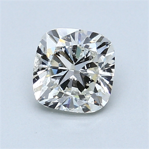 Picture of 1.00 Carats, Cushion Diamond with  Cut, G Color, SI1 Clarity and Certified by EGL