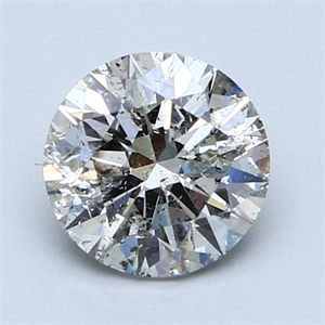 Picture of 1.51 Carats, Round Diamond with Excellent Cut, F Color, SI2 Clarity and Certified by EGL