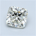 1.50 quilates, Del cojín Diamante , Color G, claridad VS1 y certificado por EGL INT 