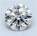1.80 Carats, Round Diamond with Excellent Cut, F Color, VS1 Clarity and Certified by EGL