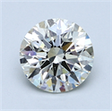 1.30 Carats, Round Diamond with Excellent Cut, G Color, VS2 Clarity and Certified by EGL