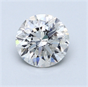 1.09 quilates, Redondo Diamante , Color E, claridad SI2 y certificado por EGL INT 