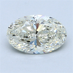 Picture of 1.20 Carats, Oval Diamond with  Cut, G Color, SI1 Clarity and Certified by EGL