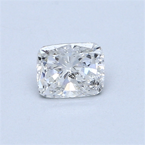 Picture of 0.45 Carats, Cushion Diamond with  Cut, D Color, SI1 Clarity and Certified by EGL