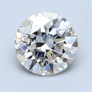 Picture of 1.51 Carats, Round Diamond with Excellent Cut, F Color, SI1 Clarity and Certified by EGL