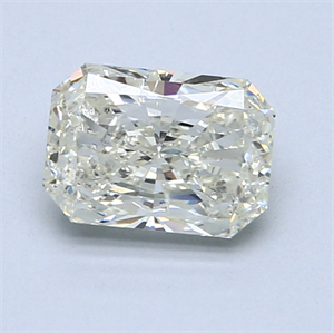 Picture of 1.52 Carats, Radiant Diamond with  Cut, H Color, SI1 Clarity and Certified by EGL