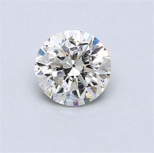 Picture of 0.60 Carats, Round Diamond with Very Good Cut, E Color, VS2 Clarity and Certified by EGL