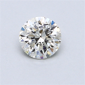 Picture of 0.60 Carats, Round Diamond with Excellent Cut, D Color, SI1 Clarity and Certified by EGL
