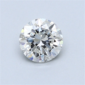 Picture of 0.60 Carats, Round Diamond with Very Good Cut, D Color, SI1 Clarity and Certified by EGL