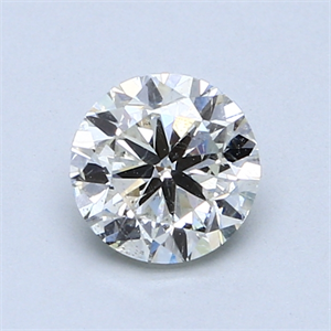 Picture of 0.96 Carats, Round Diamond with Very Good Cut, G Color, SI1 Clarity and Certified by EGL