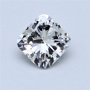 Picture of 0.74 Carats, Cushion Diamond with  Cut, D Color, SI1 Clarity and Certified by EGL