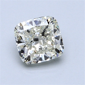 Picture of 1.02 Carats, Cushion Diamond with  Cut, G Color, SI2 Clarity and Certified by EGL