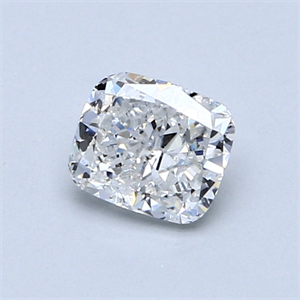 Picture of 0.71 Carats, Cushion Diamond with  Cut, D Color, SI2 Clarity and Certified by EGL
