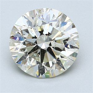 Foto 3.16 quilates, Redondo Diamante , Color H, claridad SI1 y certificado por EGL INT  de