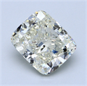 4.01 Carats, Cushion Diamond with  Cut, H Color, SI2 Clarity and Certified by EGL