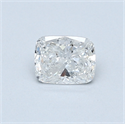 0.51 Carats, Cushion Diamond with  Cut, E Color, SI1 Clarity and Certified by EGL