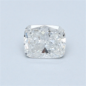 Picture of 0.51 Carats, Cushion Diamond with  Cut, E Color, SI1 Clarity and Certified by EGL