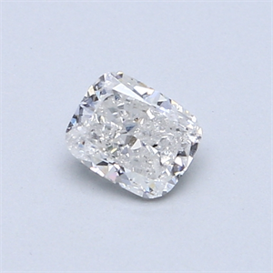 Picture of 0.45 Carats, Cushion Diamond with  Cut, E Color, SI1 Clarity and Certified by EGL