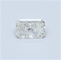 0.32 Carats, Radiant Diamond with  Cut, F Color, SI1 Clarity and Certified by EGL