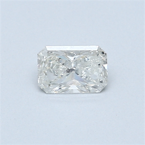Picture of 0.32 Carats, Radiant Diamond with  Cut, F Color, SI1 Clarity and Certified by EGL
