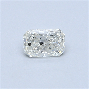 Picture of 0.32 Carats, Radiant Diamond with  Cut, D Color, SI1 Clarity and Certified by EGL