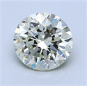 1.50 quilates, Redondo Diamante , Color I, claridad SI1 y certificado por EGL INT 