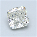 1.22 Carats, Cushion Diamond with  Cut, F Color, VVS2 Clarity and Certified by EGL