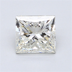 Picture of 1.20 Carats, Princess Diamond with  Cut, G Color, VS2 Clarity and Certified by EGL
