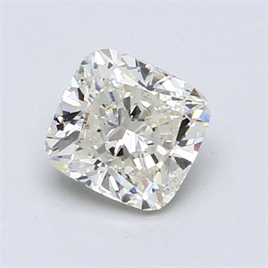 Picture of 1.01 Carats, Cushion Diamond with  Cut, G Color, SI1 Clarity and Certified by EGL