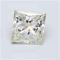 1.60 quilates, Princesa Diamante , Color H, claridad VS2 y certificado por EGL INT 