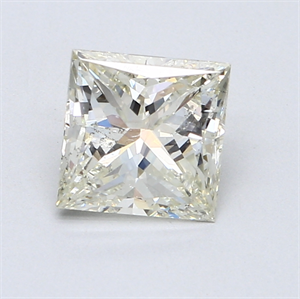 Picture of 1.60 Carats, Princess Diamond with  Cut, H Color, VS2 Clarity and Certified by EGL