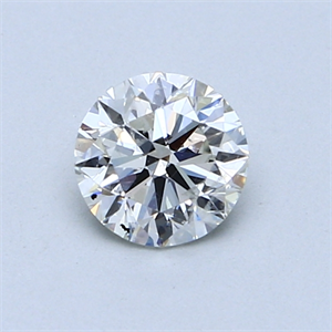 Picture of 0.70 Carats, Round Diamond with Excellent Cut, E Color, SI1 Clarity and Certified by EGL