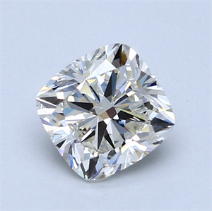 Picture of 1.50 Carats, Cushion Diamond with  Cut, F Color, VS2 Clarity and Certified by EGL