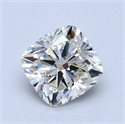1.50 quilates, Del cojín Diamante , Color F, claridad VS2 y certificado por EGL INT 
