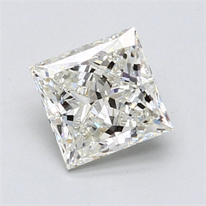 Picture of 1.20 Carats, Princess Diamond with  Cut, F Color, VS1 Clarity and Certified by EGL
